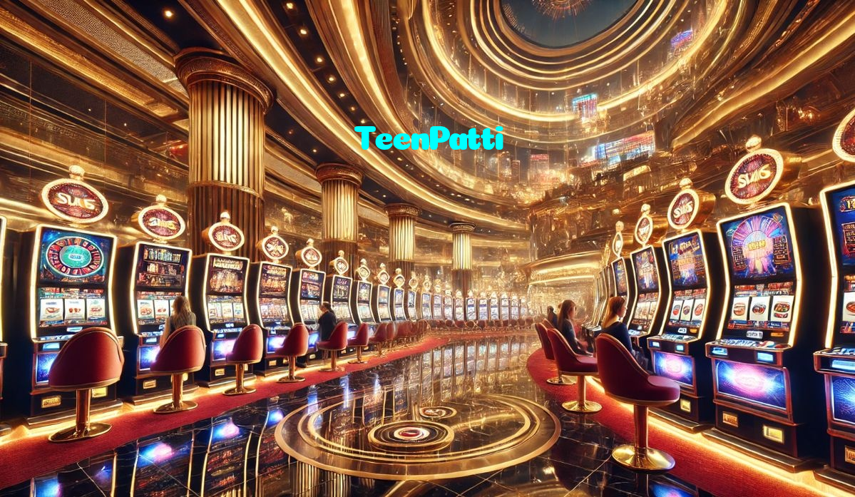 TeenPatti casino presented on mobile device in Pakistan with slots and live games