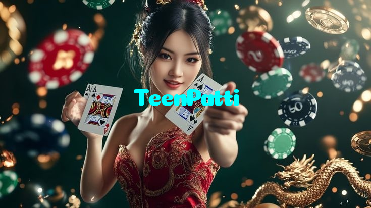TeenPatti casino presented on mobile device in Pakistan with slots and live games