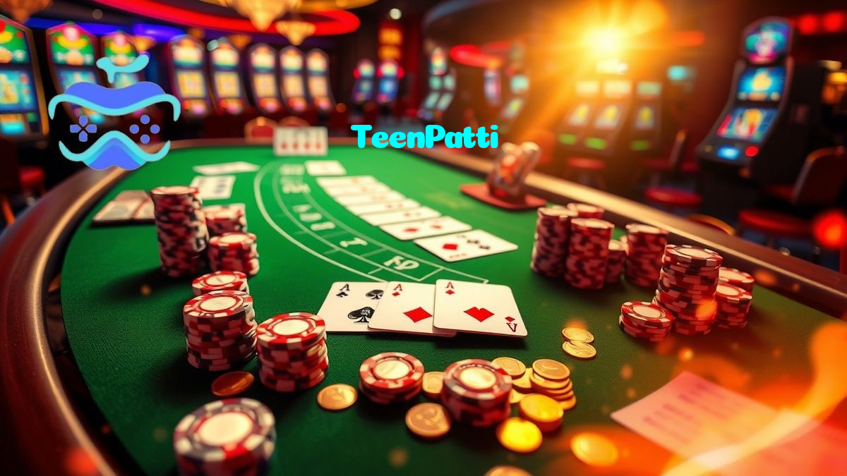 TeenPatti casino presented on mobile device in Pakistan with slots and live games