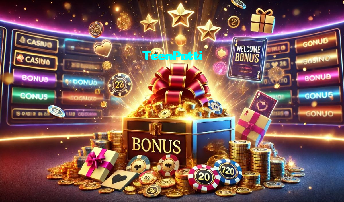 TeenPatti خوش آمدید بونس +600% پیشکش موبائل ایپ کے پروموشن سیکشن میں دکھائی دیتی ہے۔